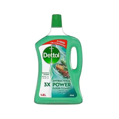 FLOOR CLEANER ANTIBACTERIAL POWER 3X PINE DETTOL (1.8 LTR)