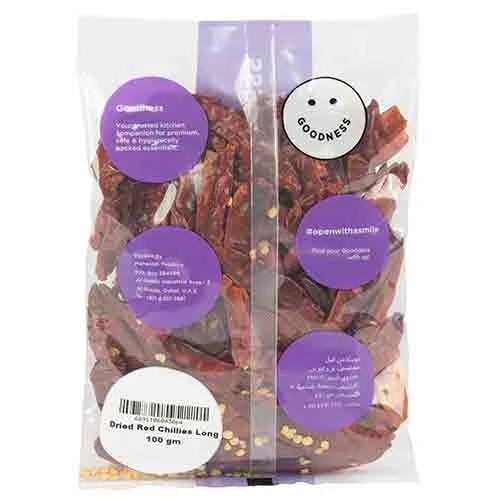  Goodness Dried Red Chillies  Long 100 g