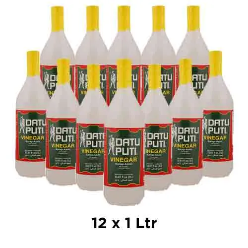 VINEGAR DATU PUTI ( 12 X 1 LTR )