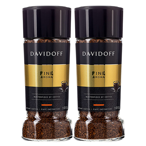  Davidoff Instant Fine Aroma Cafe Coffee 2 x 100 g