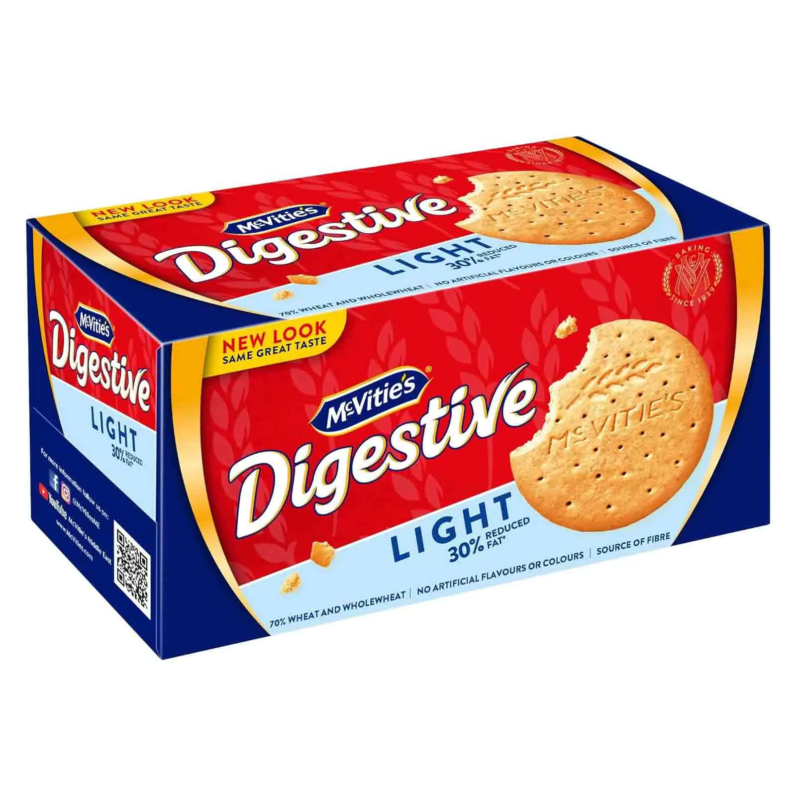 BISCUIT DIGESTIVE LIGHT MCVITIES ( 250 gm )