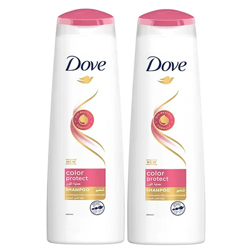 SHAMPOO COLOUR PROTECT DOVE ( 2 X 400 ml )