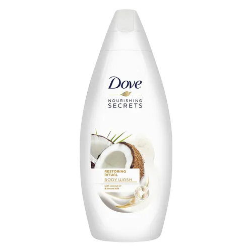 BODY WASH RESTORING RITUALS WITH COCONUT OIL & ALMOND MILK DOVE ( 250 ML )