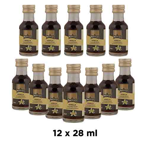 ESSENCE VANILLA NATCO ( 12 X 28 ML ) 