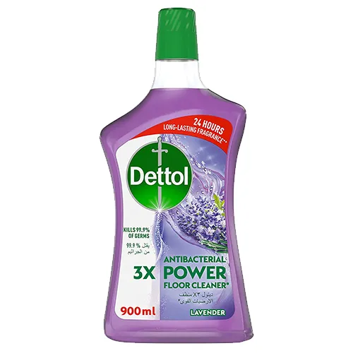 FLOOR CLEANER ANTIBACTERIAL POWER 3X LAVENDER DETTOL (900 ml)