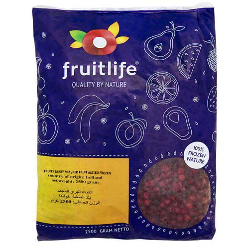  Fruit Life Frozen Berry Mix / Red Fruit Assorted 2.5 Kg