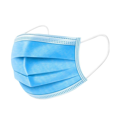  Medical Use Blue Disposable Face Mask 50 Pcs