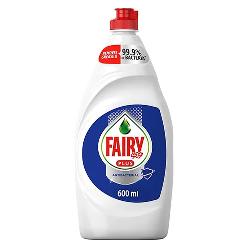 DISHWASHING LIQUID SOAP ANTIBACTERIAL ALTERNATE POWER TO BLEACH FAIRY (600 ML)