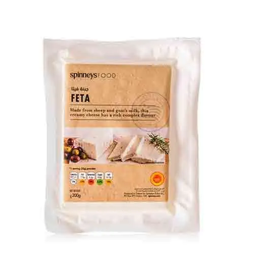 CHEESE FETA SPINNEYS FOOD ( 200 gm )