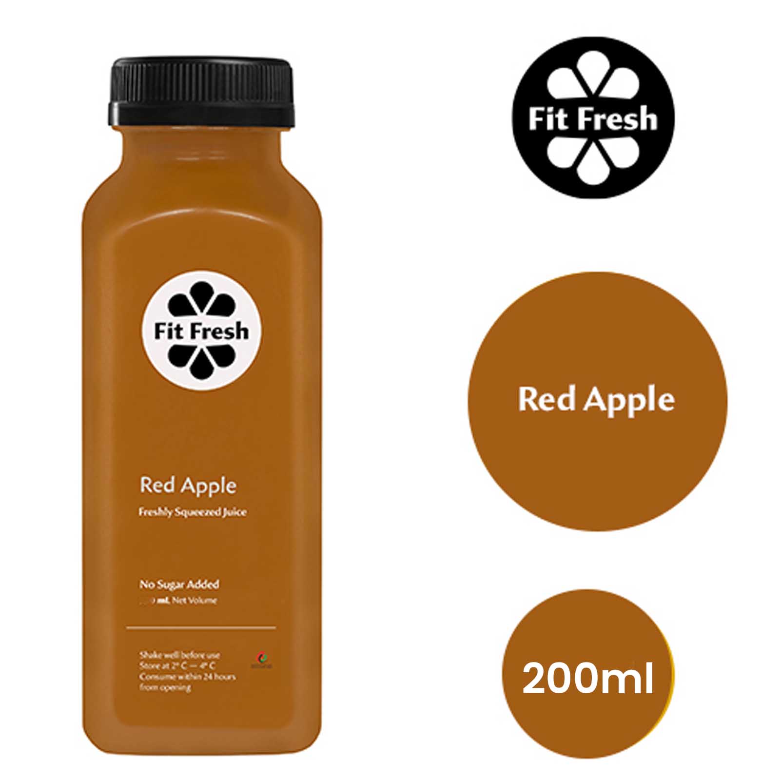  Fit Fresh Red Apple Juice 200 ml