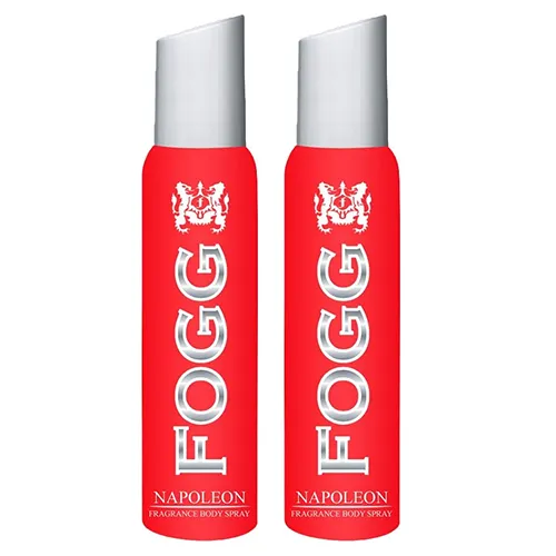 BODY SPRAY FOR MEN NAPOLEON FOGG ( 2 X 120 ml )