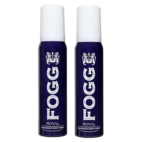 BODY SPRAY FOR MEN ROYAL FOGG ( 2 X 120 ml )
