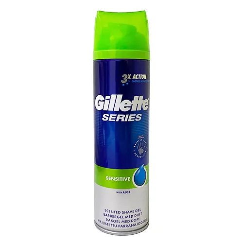 SHAVING GEL SENSITIVE GILLETTE ( 200 ml ) 