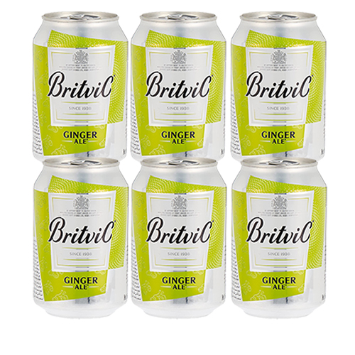 GINGER ALE BRITVIC ( 6 X 330 ml )