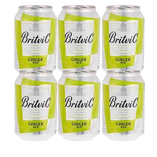 GINGER ALE BRITVIC ( 6 X 330 ML )
