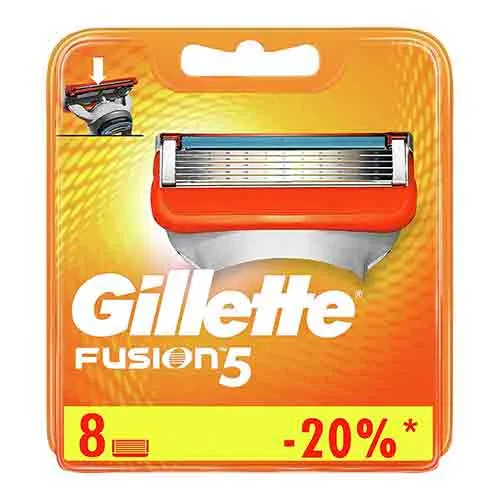 RAZOR BLADE FUSION 5 GILLETTE ( 8 PC )