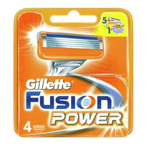 RAZOR BLADE FUSION POWER GILLETTE ( 4 PCS )