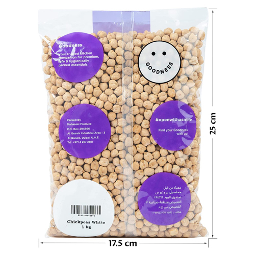  Goodness Chickpeas White 1 Kg