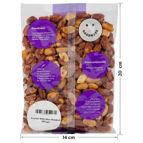 Goodness Peanut With Skin Roasted 250 g