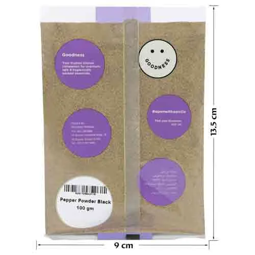 Goodness Pepper Powder Black 100 g