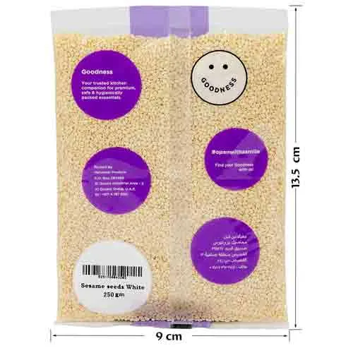 Goodness Sesame Seeds White 250 g