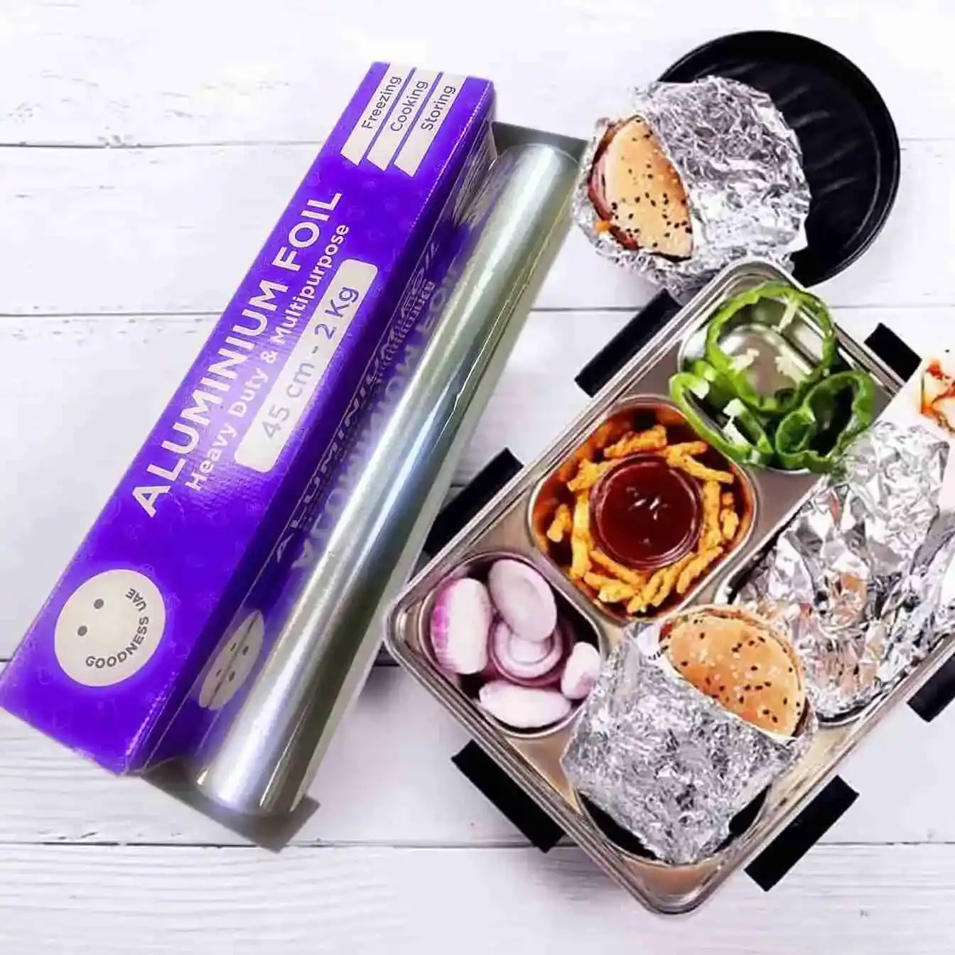 Goodness Aluminium Foil 45 cm 1 x 2 Kg