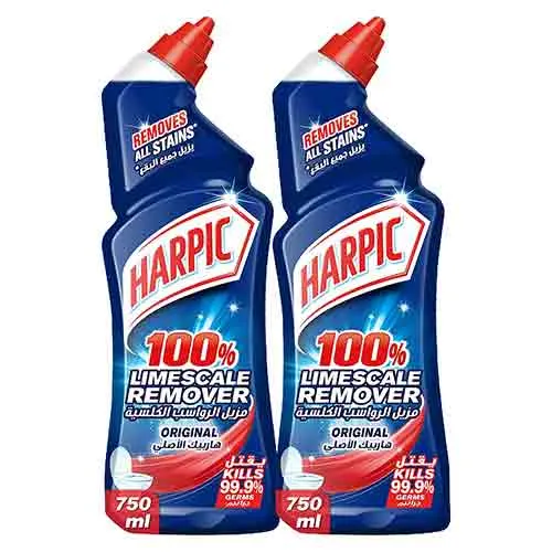 TC LIQUID LIMESCALE REMOVER HARPIC (2 X 750 ml)