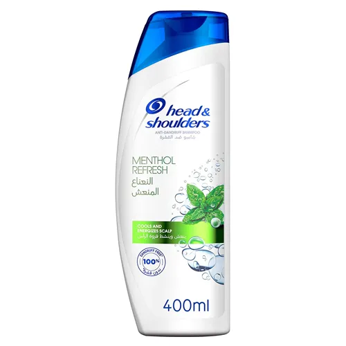 SHAMPOO MENTHOL REFRESH HEAD & SHOULDERS  ( 400 ml )