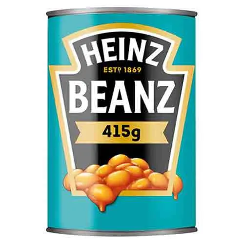 BEANS BAKED IN TOMATO SAUCE HEINZ ( 415 gm )