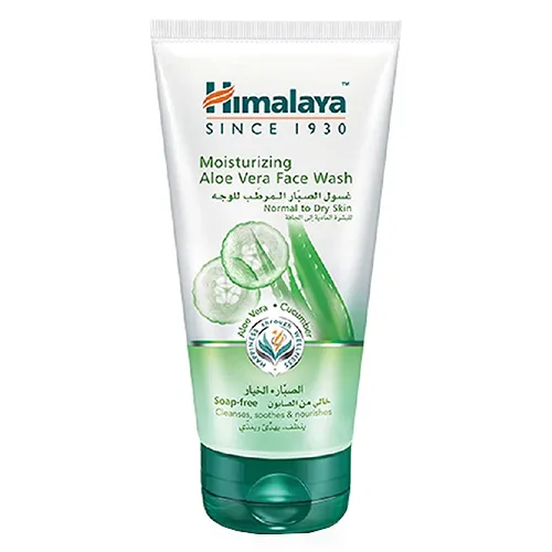 FACE WASH MOISTURIZING ALOE VERA HIMALAYA (150 ml)