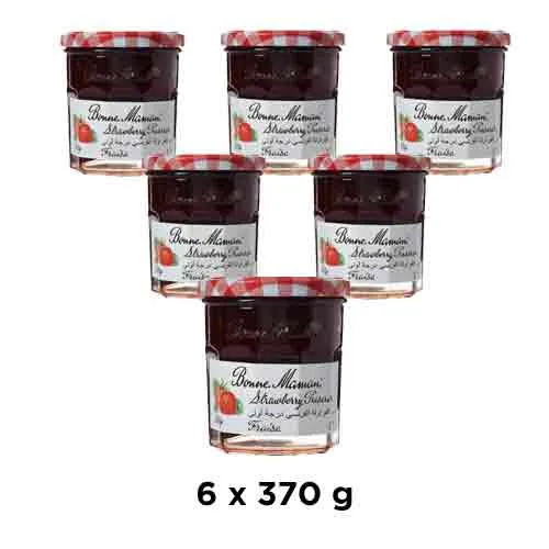 JAM STRAWBERRY BONNE MAMAN ( 6 x 370 GM )