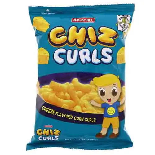 CHIZ CURLS CHEESE JACK N JILL ( 55 gm )