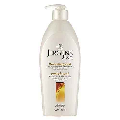 BODY LOTION SMOOTHING OUD DRY SKIN MOISTURE JERGENS (400 ml)