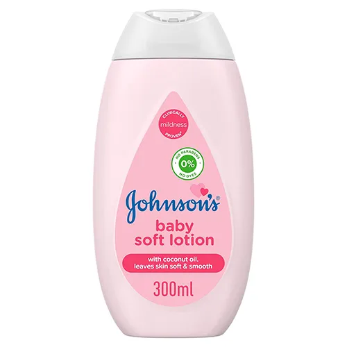BABY LOTION SOFT JOHNSONS ( 300 ml )