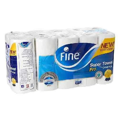 KITCHEN PAPER TOWEL FINE 60 x 2 PLY (10 X 2 ROLL)