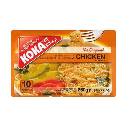 NOODLES INSTANT CHICKEN KOKA ( 10 X 85 GM )