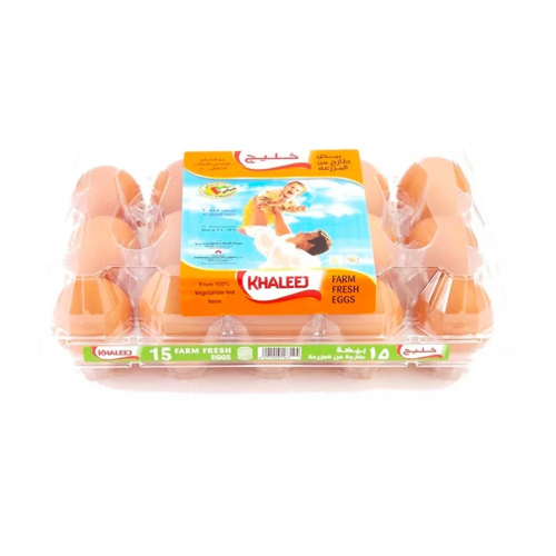  Khaleej Brown Egg Large 15 Pcs