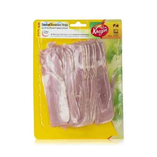 VEAL STRIPS SMOKED GOURMET KHAZAN ( 180 gm )
