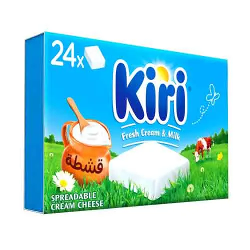 CHEESE  SQUARES KIRI ( 432 GM ) 