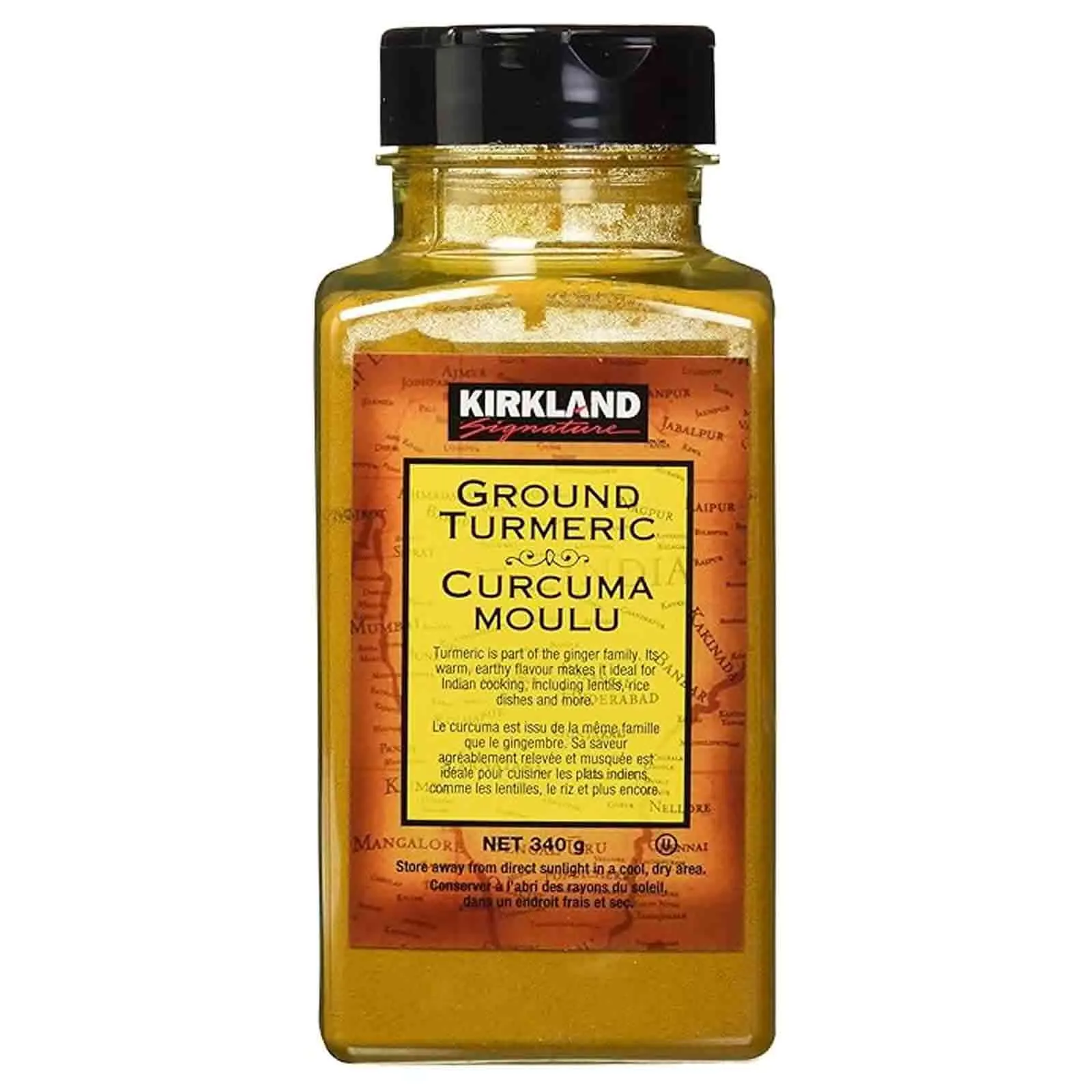 TURMERIC GROUND KIRKLAND SIGNATURE ( 340 GM )