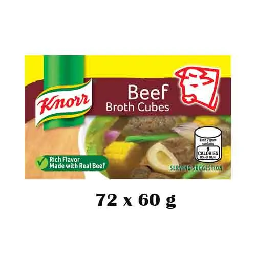 BEEF CUBES KNORR ( 72 X 60 gm )