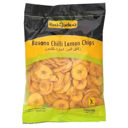 BANANA CHILLI LEMON CHIPS KOZHIKODENS ( 200 GM )