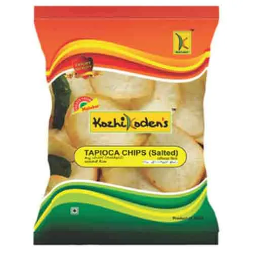 TAPIOCA CHIP SALTED KOZHIKODENS  ( 150 GM )