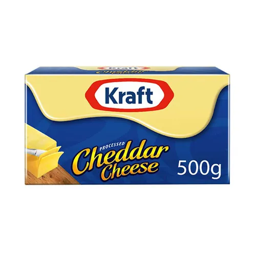 CHEESE CHEDDAR BAR KRAFT ( 500 gm )