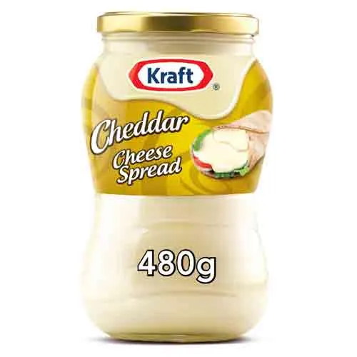 CHEESE CHEDDAR SPREAD KRAFT ( 480 gm )