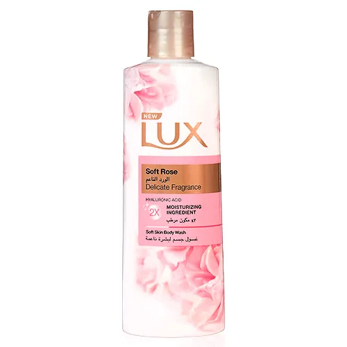 BODY WASH MOISTURISING SOFT ROSE LUX (250 ml)