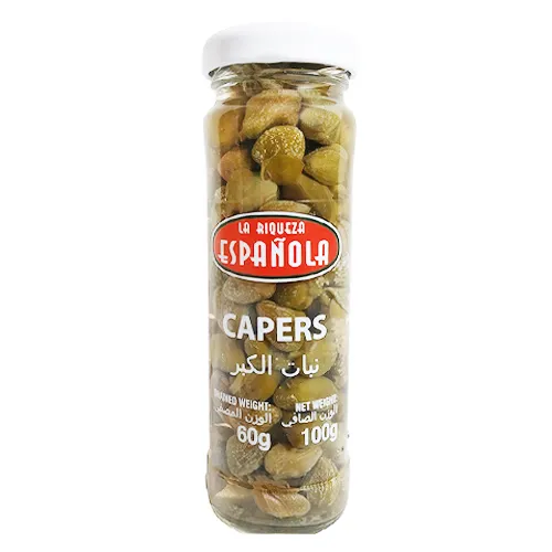 CAPERS IN  BRINE LA RIQUEZA ( 100 gm )