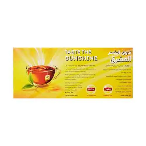 Lipton Black Yellow Tea 25 Bags