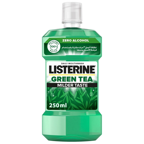 MOUTH WASH GREEN TEA MILDER TASTE LISTERINE ( 250 ML)
