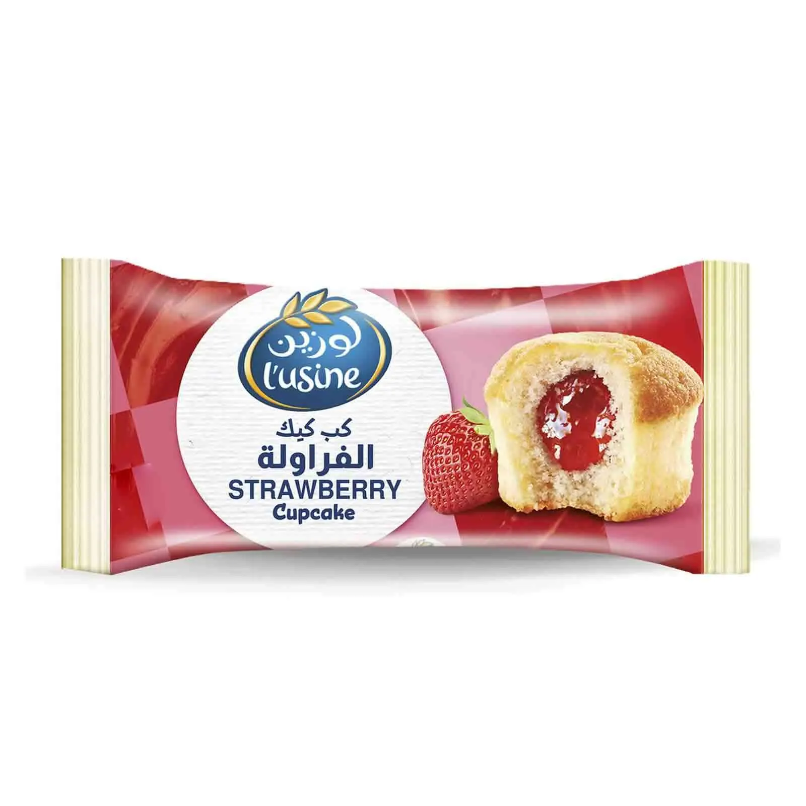 CUP CAKE STRAWBERRY LUSINE ( 30 gm )